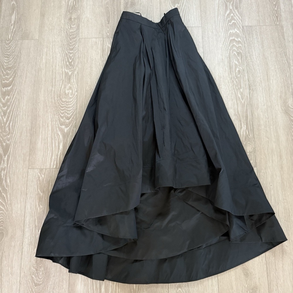 Aidan by Aidan Mattox High Low Skirt Black Formal Size 2 Whimsigoth Prom Elegant